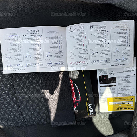 Opel Astra 1.0 Turbo ON Start/Stop benzines Euro6/b 2018/03 - 11. kép