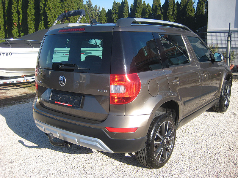 Skoda Yeti 2.0 TDI Ambition Outdoor 2014/01 EURO5 - 5. kép - TS Hungária Auto Trade Kft., Használtató-kereskedés