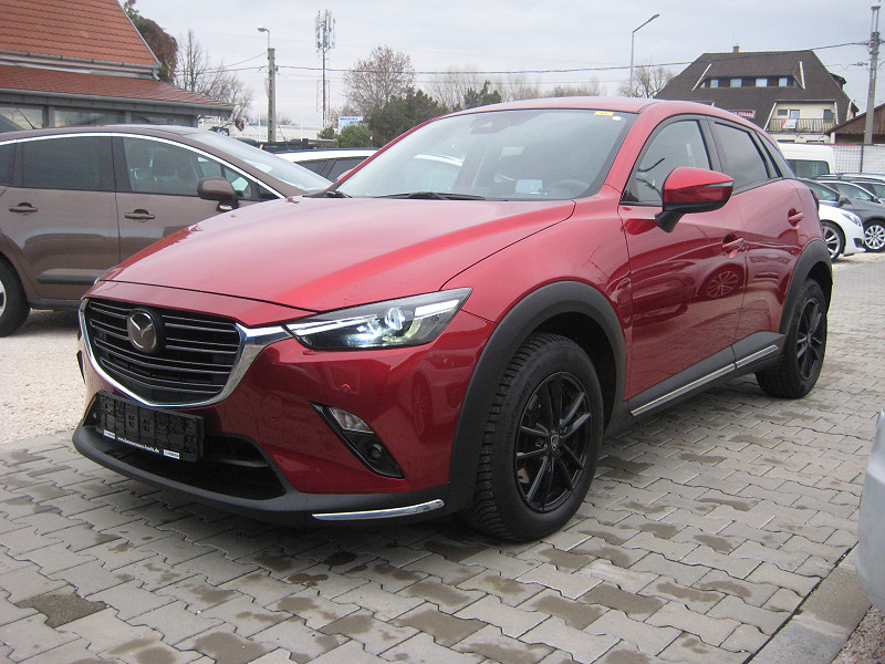Mazda CX-3 2.0 SKYACTIV-G 121 Sports-Line 2019/07 EURO6 - 2. kép - TS Hungária Auto Trade Kft., Használtató-kereskedés