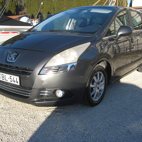 PEUGEOT 5008 1, 6 VTI 120 LE BENZIN+LPG 2011/02